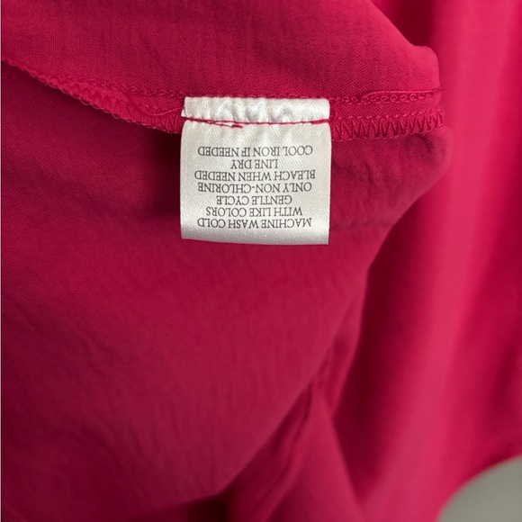 NWT Pink Women's Top by Fred David long sleeve - Picture 6 of 6